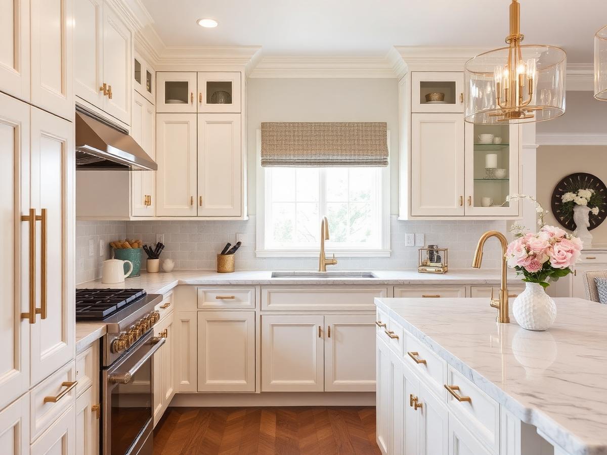 Luxury kitchen renovation with custom cabinetry, stone counters, and bespoke millwork at Mizner Country Club